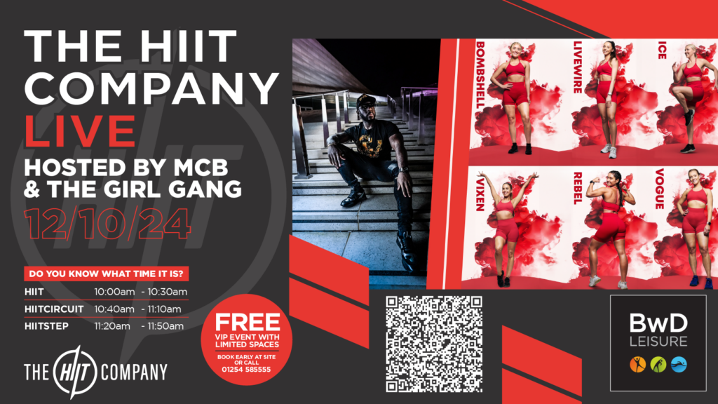 The HIIT Company Takeover Saturday 12th October!